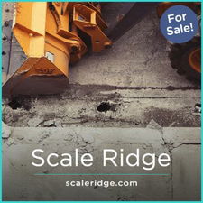 ScaleRidge.com - Catchy premium domain names