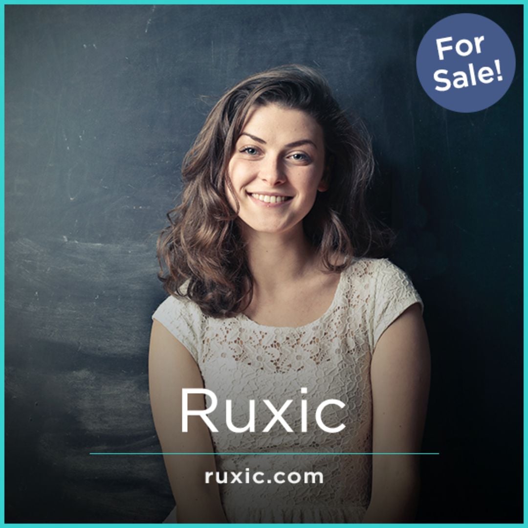 Ruxic.com - buy Creative premium domains