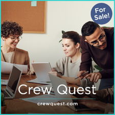 CrewQuest.com - buy Creative premium domains