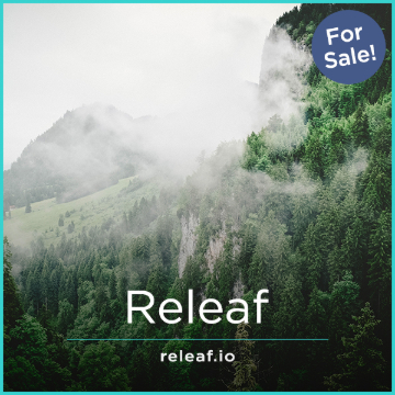 Releaf.io - Creative premium domain marketplace