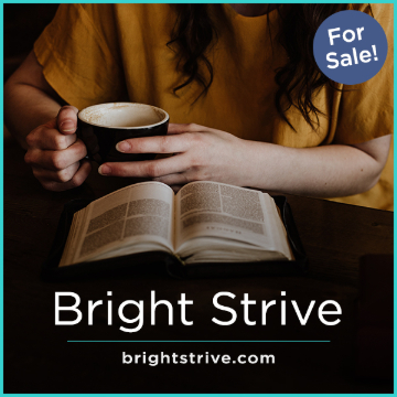 BrightStrive.com - Catchy premium domain names