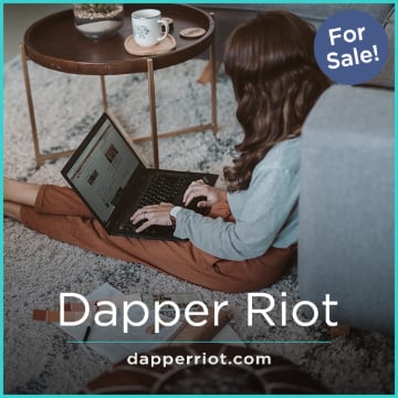 DapperRiot.com - buy Cool premium domains