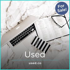 Used.co - Cool premium domain names for sale