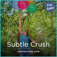 SubtleCrush.com - New premium domain marketplace