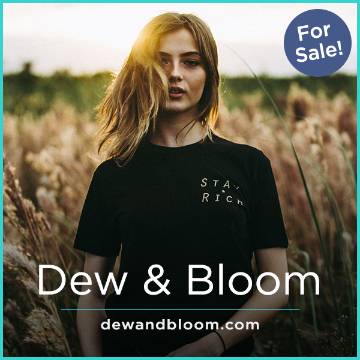 DewAndBloom.com - Unique premium domains for sale