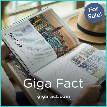 Gigafact.com - Great premium domains for sale
