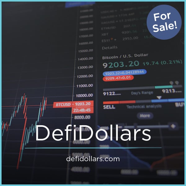 DefiDollars.com - New premium domains for sale