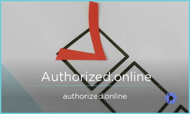 Authorized.online - Creative brandable domain for sale