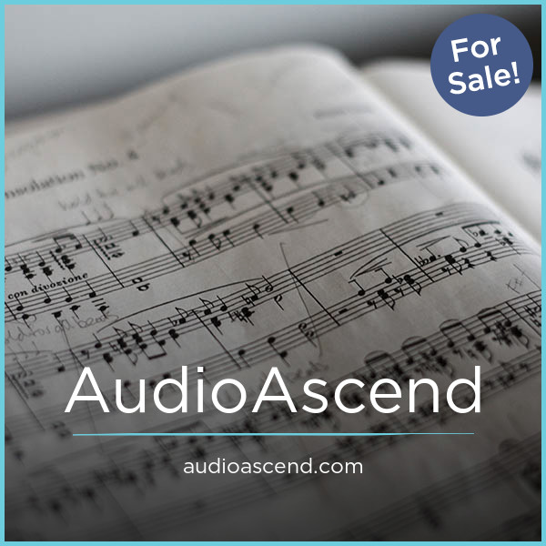 AudioAscend.com - Catchy premium domains for sale