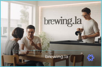 Brewing.la - Creative brandable domain for sale