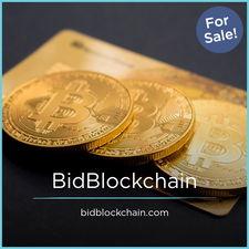 BidBlockchain.com - New premium domain names for sale