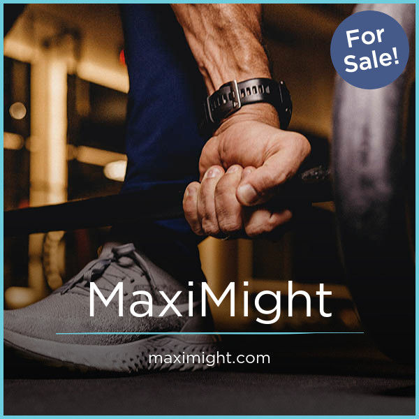MaxiMight.com - New premium domain marketplace