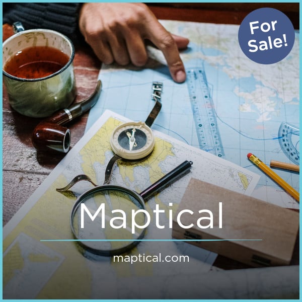 Maptical.com - Catchy premium domain marketplace