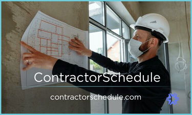 ContractorSchedule.com - Creative brandable domain for sale