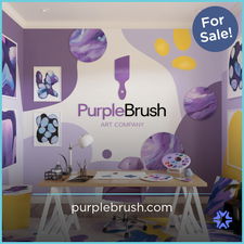 PurpleBrush.com - Unique premium domain marketplace