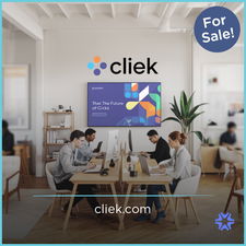 Cliek.com - Catchy premium domain marketplace