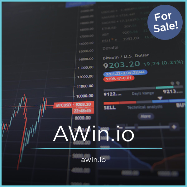 AWin.io - Unique premium domain marketplace