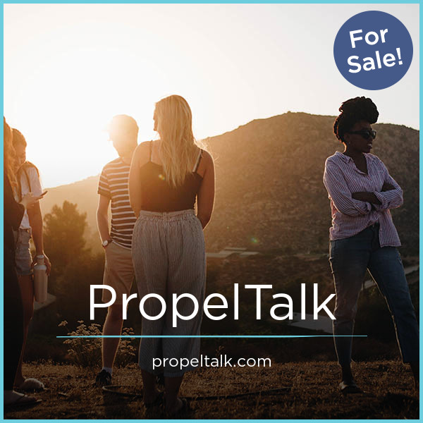 PropelTalk.com - Creative premium domain names for sale