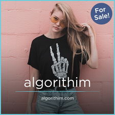 Algorithim.com - Creative brandable domain for sale