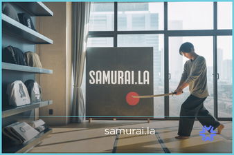 samurai.la - Creative brandable domain for sale