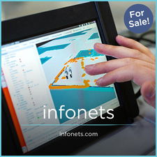 InfoNets.com - Creative brandable domain for sale