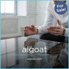 AIGoat.com - Creative brandable domain for sale