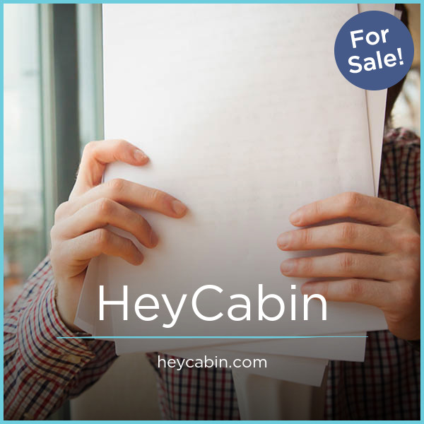 HeyCabin.com - buy Great premium domains