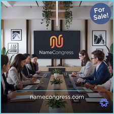 NameCongress.com - Creative brandable domain for sale
