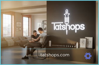 TatShops.com - Creative brandable domain for sale