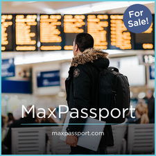MaxPassport.com - buy Creative premium domains