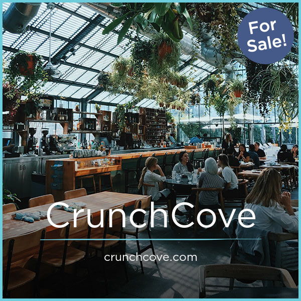 CrunchCove.com - Creative premium domains for sale