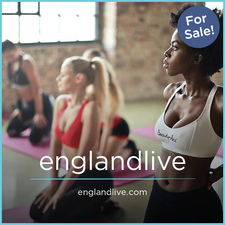 EnglandLive.com - Creative brandable domain for sale