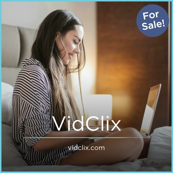 VidClix.com - buy Great premium domains