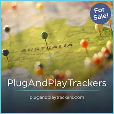 PlugAndPlayTrackers.com - Creative brandable domain for sale