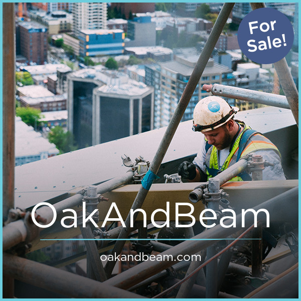 OakAndBeam.com - Creative domains for sale
