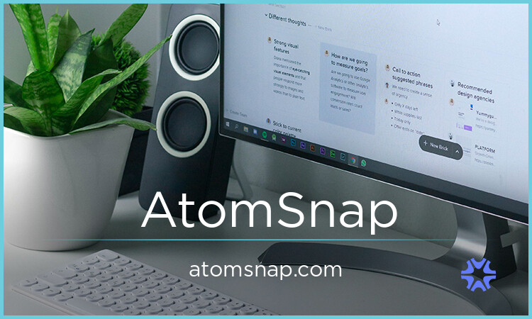 AtomSnap.com - Good premium domain names