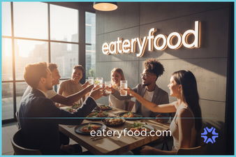 EateryFood.com - Creative brandable domain for sale