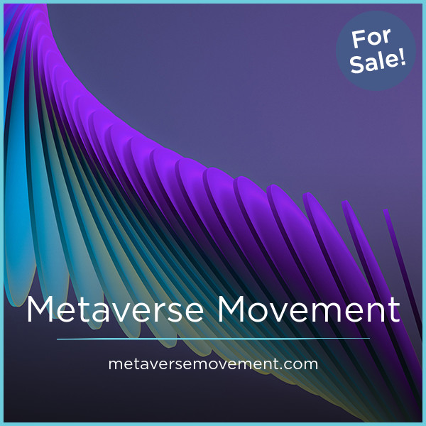 MetaverseMovement.com - Good premium domains for sale
