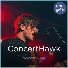ConcertHawk.com - Good premium domain names for sale