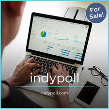 IndyPoll.com - Creative brandable domain for sale