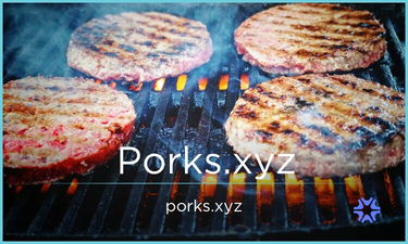 Porks.xyz - Creative brandable domain for sale