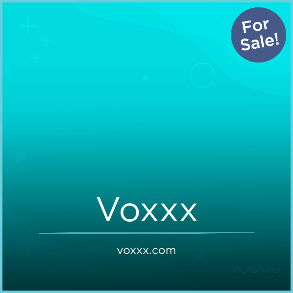 Voxxx.com - buying Cool premium names