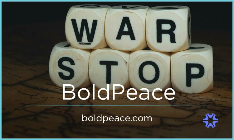 BoldPeace.com - buy Creative premium domains
