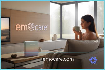 Emocare.com - Creative brandable domain for sale