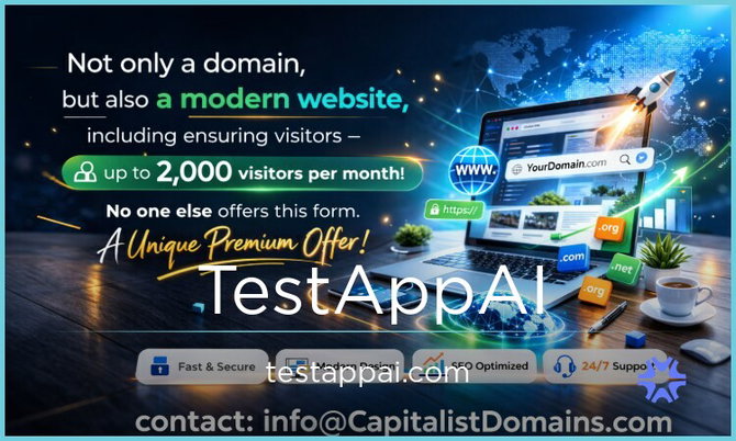 TestAppAI.com — 2