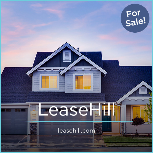 LeaseHill.com - Catchy premium domain names for sale