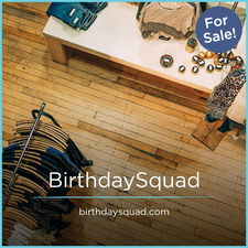 BirthdaySquad.com - Cool premium domains for sale