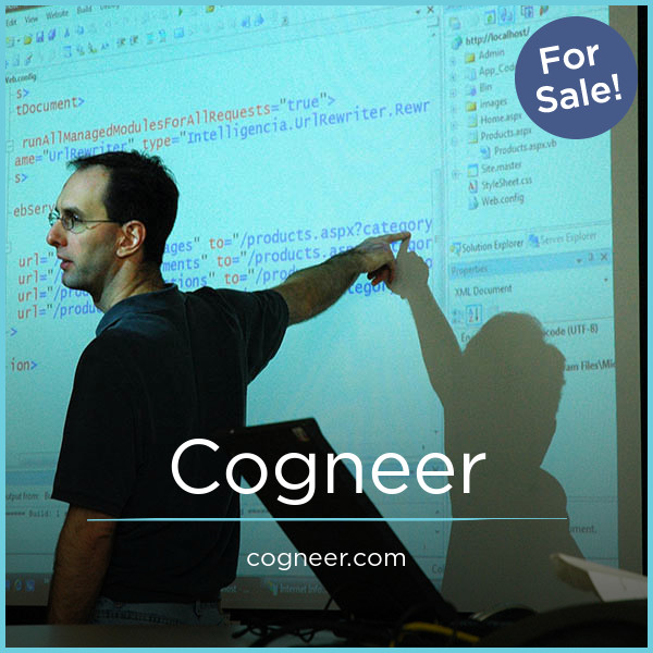 Cogneer.com - buy Creative premium names