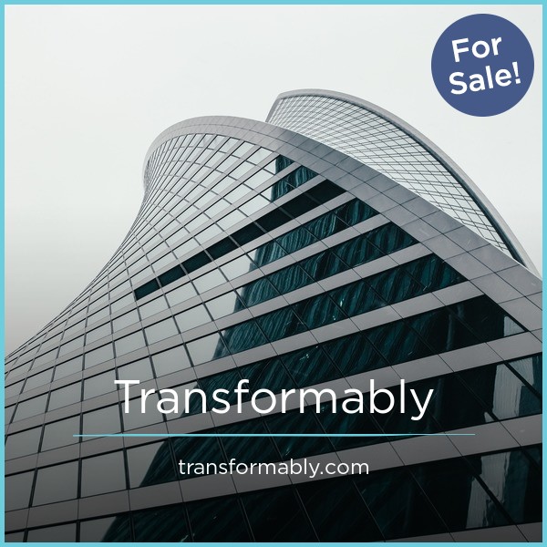 Transformably.com - Catchy premium domains