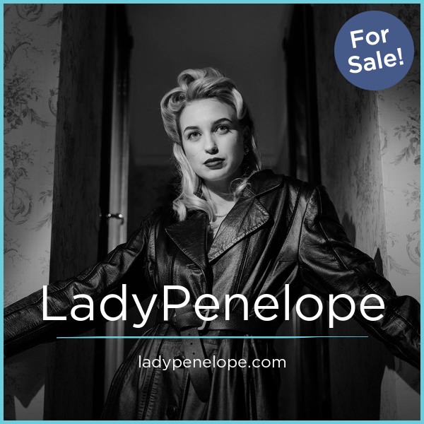 LadyPenelope.com - New domains for sale
